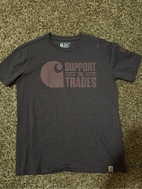 Carhartt Short Sleeve in Brown Graphic
